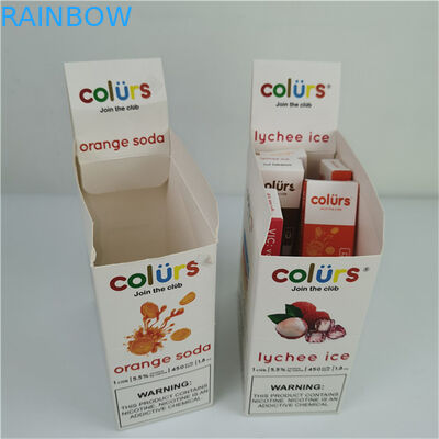 Горячее настраиваемое логотип разорвать дисплейные коробки картонные PDQ счетчик гофрированные дисплейные коробки