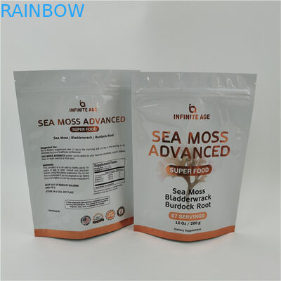 Принимается до 10 цветов Доступно Легкая слезоточивая линия Стоять вверх Сумочка Тепловая уплотнитель Циппер верхний