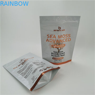 Принимается до 10 цветов Доступно Легкая слезоточивая линия Стоять вверх Сумочка Тепловая уплотнитель Циппер верхний