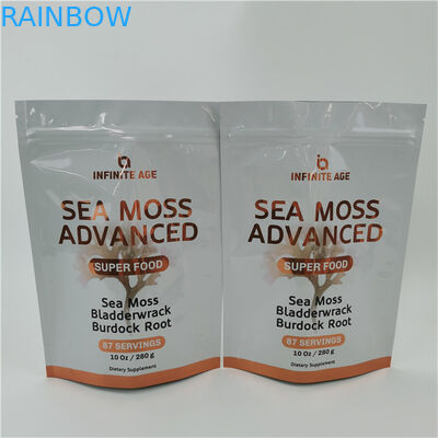 Принимается до 10 цветов Доступно Легкая слезоточивая линия Стоять вверх Сумочка Тепловая уплотнитель Циппер верхний