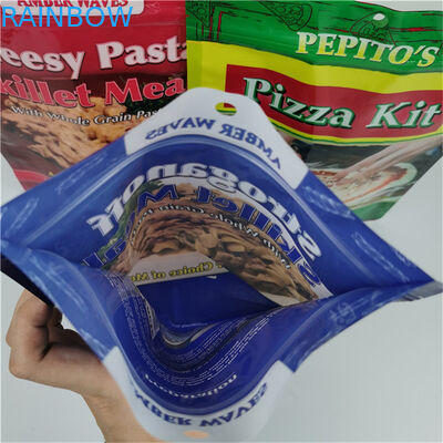 Самый продаваемый экологически чистый склад Custom Logo Printed Stand Up Zipper Bag Перезамыкающийся пластик