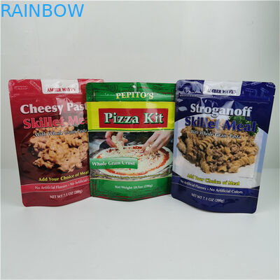 Самый продаваемый экологически чистый склад Custom Logo Printed Stand Up Zipper Bag Перезамыкающийся пластик