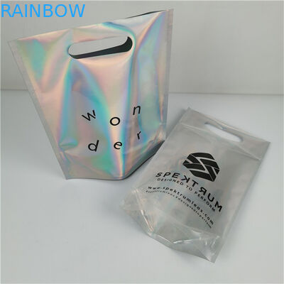 Высококачественный логотип Custom Printed Fashion Pack Custom Thickness Leak Proof Holographic Film Mylar Bags