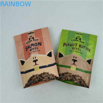 Самые популярные продукты высокое качество матовый циппер кормовые пакеты для домашних животных