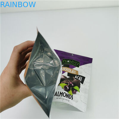 Цифровая печать на заказ PE Zipper Pouch Экологически чистый и тепловой уплотнитель