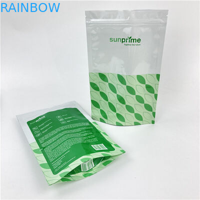 Мат PET/PE Zipper Food Doypack с принятым персональным логотипом