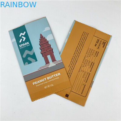 Заказный дизайн Easy Tear Line Трехсторонний герметичный Mylar упаковочный пакет Принимается до 10 цветов