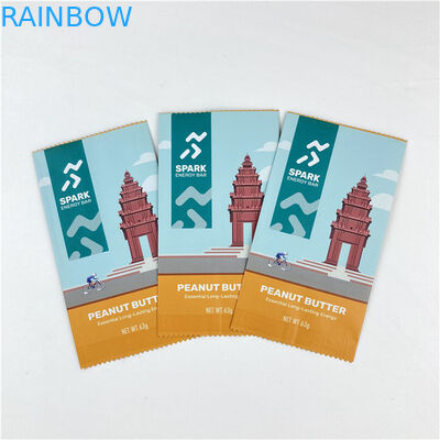 Заказный дизайн Easy Tear Line Трехсторонний герметичный Mylar упаковочный пакет Принимается до 10 цветов