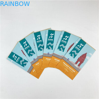 Заказный дизайн Easy Tear Line Трехсторонний герметичный Mylar упаковочный пакет Принимается до 10 цветов