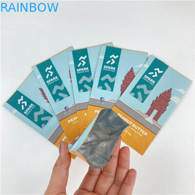 Заказный дизайн Easy Tear Line Трехсторонний герметичный Mylar упаковочный пакет Принимается до 10 цветов