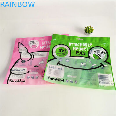 Экологически чистый, герметичный пакет с тремя сторонами, герметичный пакет с ципочкой