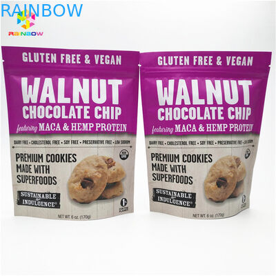 Матовое отделение Красочная печать Алюминиевая фольга Mylar Doypack с индивидуальным размером и дизайном