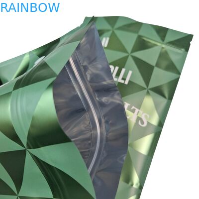 Стоять пластиковая упаковка для тела скраб сумка ванна соль естественное увлажнение Mylar пакеты с молниеносной решеткой