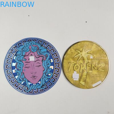 Нерегулярные 3,5 граммовые 7 граммовые сумки Mylar с молниеносной резьбой Внутри Печать Алюминиевая фольга Запахоустойчивый съедобный пластиковый мешок