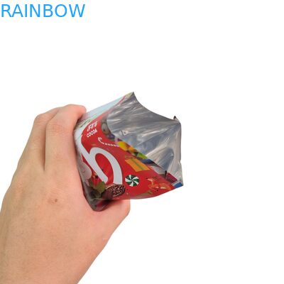 Биоразлагаемая упаковка для пищевых продуктов, герметичная алюминиевая фольга с застежкой-молнией для закусок, орехов, чая, кофе, корма для домашних животных