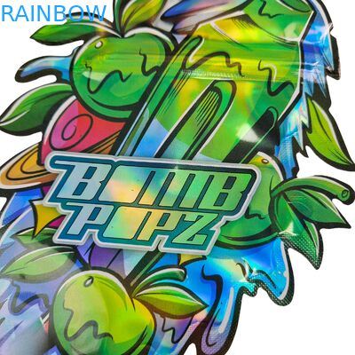 Съедобный калифорний 3,5 г 7 г Майлар Зиплок мягкий, неприятный для прикосновения, без запаха, неравномерная форма печенье, упаковка пластиковая сумка