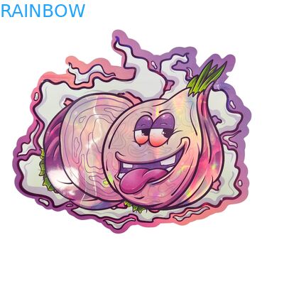 Мягкие голографические мешки с молниеносным резьбой для сладостей