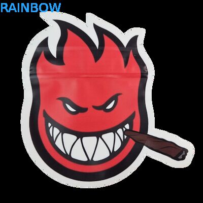 Пользовательская форма 3,5 г дисплейная коробка майларовые пакеты с защитой от детей, мягкое прикосновение, высечка для 1 г, 3,5 г, 7 г, 14 г, 28 г съедобного пластика