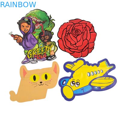 Нерегулярный перезамыкающийся 3,5 г детский Mylar пакеты Цифровая печать ПЭТ Ziplock упаковка для съедобных жвачных печенья