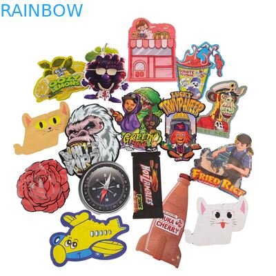 Нерегулярный перезамыкающийся 3,5 г детский Mylar пакеты Цифровая печать ПЭТ Ziplock упаковка для съедобных жвачных печенья