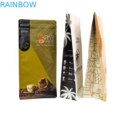 Заказник Stand Up Zipper Coffee Bean Bag с клапаном