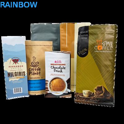 Заказник Stand Up Zipper Coffee Bean Bag с клапаном
