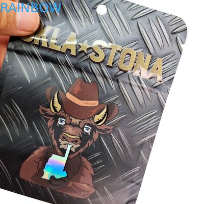 Заказные 3,5-28г перезамыкаемые мешки Mylar для упаковки продуктов питания