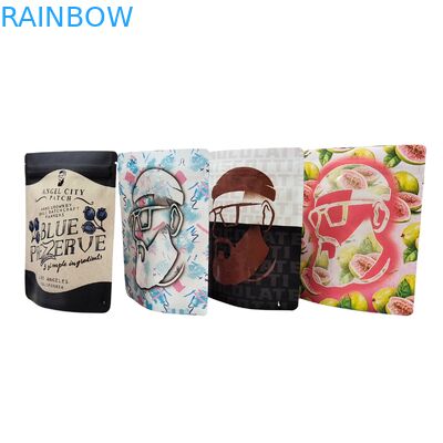 Многоразовые термозапаиваемые майларовые зип-пакеты 3,5 г 1 унция, пакеты из майлара с алюминиевой фольгой, герметичные, непроницаемые для запахов, для хранения продуктов Cali, с возможностью нанесения печати