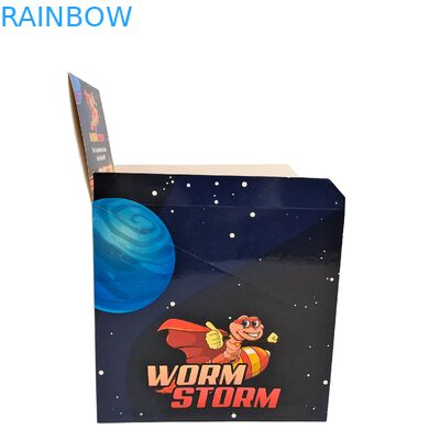 Индивидуальная складная картонная коробка для розничной торговли 3,5 г для упаковки сухих завтраков, сушеных фруктов, орехов, зерновых хлопьев.