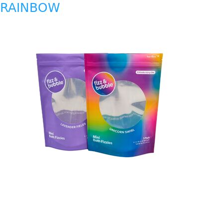 Custom Stand Up Bath Salt Bags 1000pcs MOQ PET/PE/AL Material