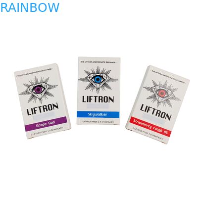 Биоразлагаемая складная коробка из крафт-бумаги, пищевой картон для тиснения, упаковка для хранения свечей, конфет, складная картонная коробка