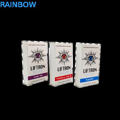 Биоразлагаемая складная коробка из крафт-бумаги, пищевой картон для тиснения, упаковка для хранения свечей, конфет, складная картонная коробка