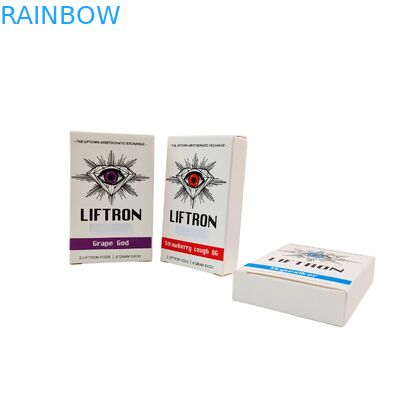 Биоразлагаемая складная коробка из крафт-бумаги, пищевой картон для тиснения, упаковка для хранения свечей, конфет, складная картонная коробка