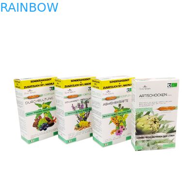 Биоразлагаемая складная коробка из крафт-бумаги, пищевой картон для тиснения, упаковка для хранения свечей, конфет, складная картонная коробка