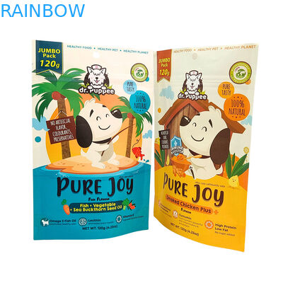 Заказ напечатанный высокобарьерный пакет для пищи для домашних животных с гравировкой для влагостойкой упаковки