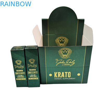 Перерабатываемая kraft бумага kraft kraft коробка для закусок для печенья энергетический бар косметический картонный счетчик дисплея упаковка губка