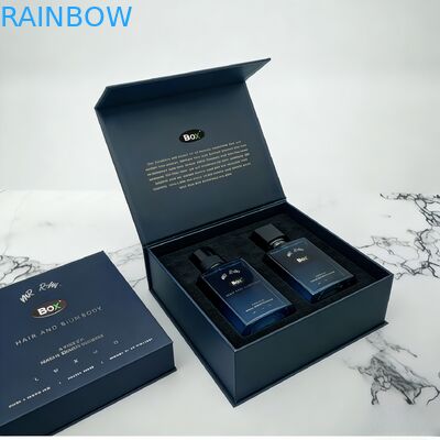 Оптовая продажа Люксовые косметические папки Магнитный подарок ЭВА Пенообразование Вставка Мат Ламинация Биоразлагаемый материал для парфюмерного ремесла