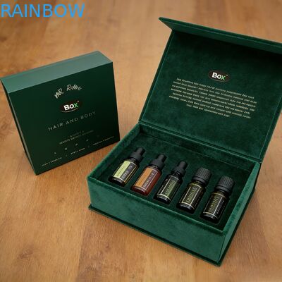 Оптовая продажа Люксовые косметические папки Магнитный подарок ЭВА Пенообразование Вставка Мат Ламинация Биоразлагаемый материал для парфюмерного ремесла