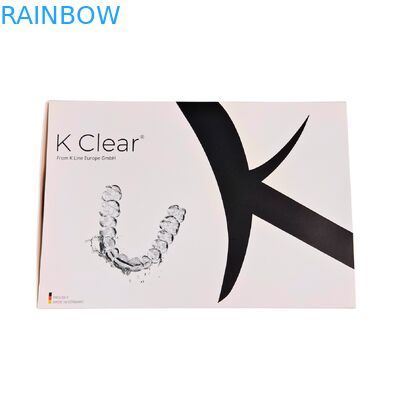 Фабричный нестандартный размер Биоразлагаемые папки Крафт-бумага Пустые футляры для выравнивателей зубов Часы Ювелирные изделия Подарочная магнитная коробка с тиснением