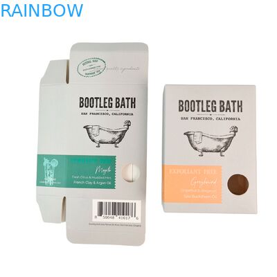 Косметическая упаковочная коробка с классическим дизайном и глянцевой ламинировкой