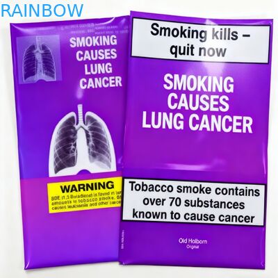 Предварительно свернутый пакет с застежкой-молнией, съедобная упаковка для пищевых продуктов, пищевой пакет с трехсторонним уплотнением, пластиковый пакет для табака, майларовый мешок