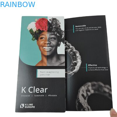 Конфигурационный логотип зубной скобки комплект коробка ортодонтический выравниватель упаковка коробка с бумагой вставка зубные выравниватель упаковка коробка