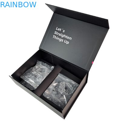 Коробка для упаковки индивидуальных элайнеров для зубов с магнитным замком, толщина 350 г и настраиваемый дизайн для зубных элайнеров