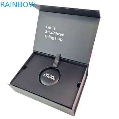 Коробка для упаковки индивидуальных элайнеров для зубов с магнитным замком, толщина 350 г и настраиваемый дизайн для зубных элайнеров