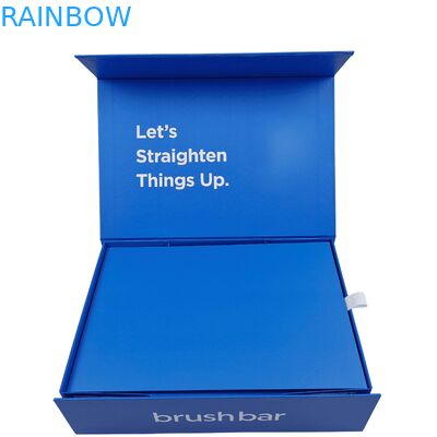 Специальный роскошный магнитно-закрытый подарочный ящик прочный 350 г толщины упаковочная коробка для ювелирной косметики