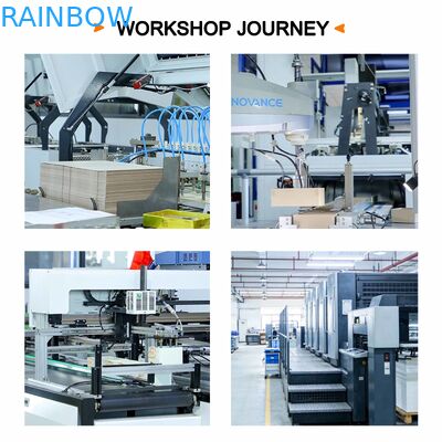 Бумажная коробка нестандартного размера с прозрачным окном для демонстрации и плотностью 350 г для упаковки пищевых продуктов