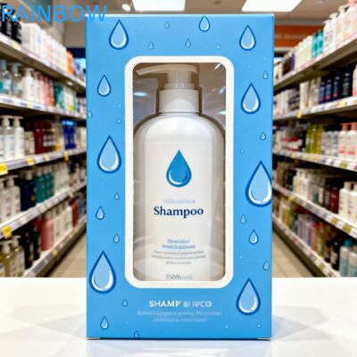 Персонализированная портативная подарочная бумажная коробка с прозрачными окнами Подарочная коробка для вечеринки Конфеты печенье пончики коробка бумажные коробки с ручкой