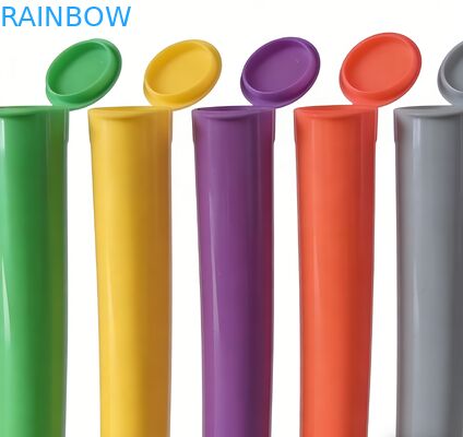 Customized Child Resistant Airtight Pop Top Tube with Customizable Printing Options for Secure Storage