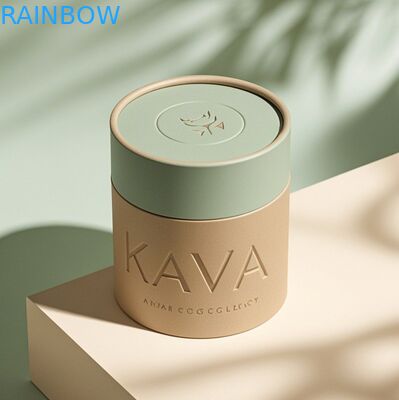 Биоразлагаемая, настраиваемая по размеру, пищевая безопасная Kraft Paper Tube для упаковки подарочных коробок