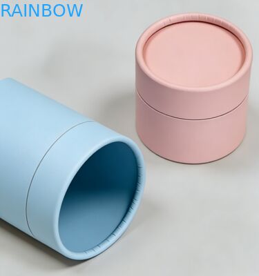 Экологически чистые, биоразлагаемые, настраиваемые цилиндровые упаковочные трубки и бумажная коробка для безопасной упаковки косметики и парфюмерии для пищевых продуктов